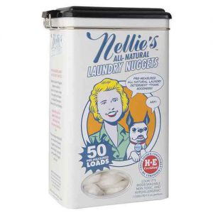 Nellie's Laundry Nuggets 50 Load Tin