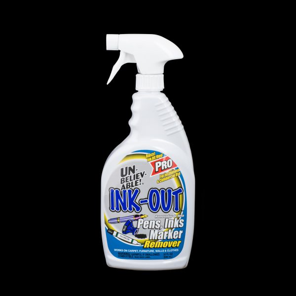 Unbelievable Ink-Out Pro Stain Remover for Pen and Marker Ink 32oz